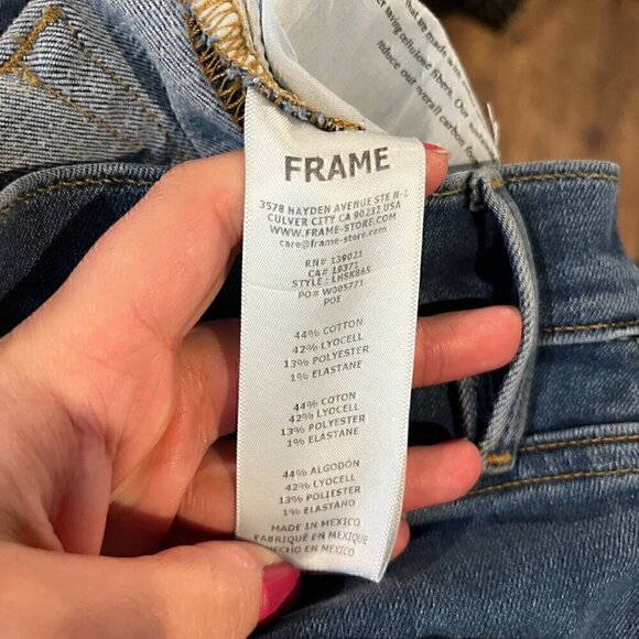 Frame Le High Skinny medium wash jeans - Picture 6 of 6
